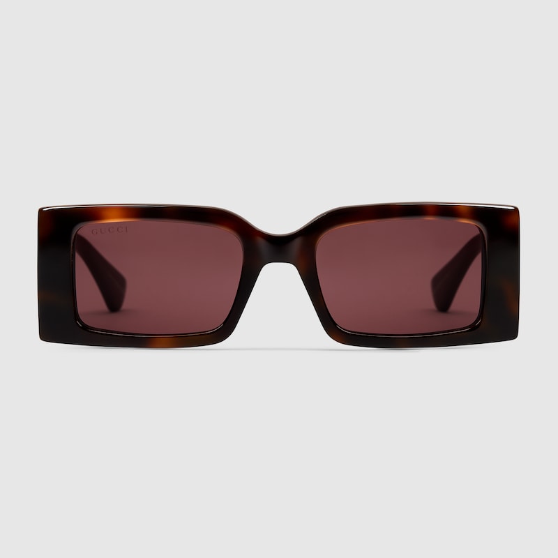 Rectangular frame sunglasses - Image 1